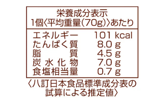フジフレッシュフーズ「たこ・いか・えびの豆腐ハンバーグ」