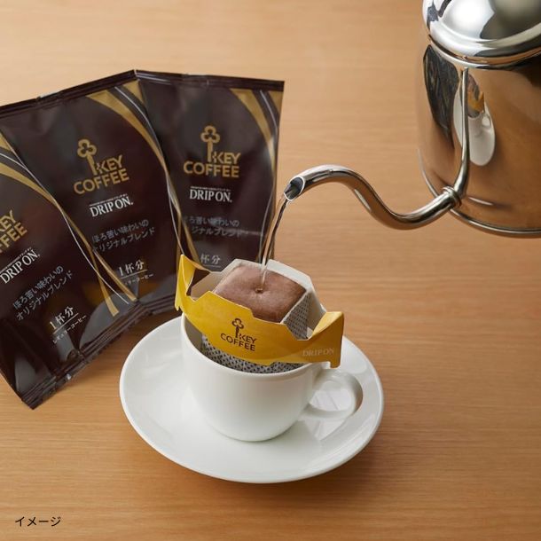 キーコーヒー「ドリップ オン ほろ苦い味わいのオリジナルブレンド