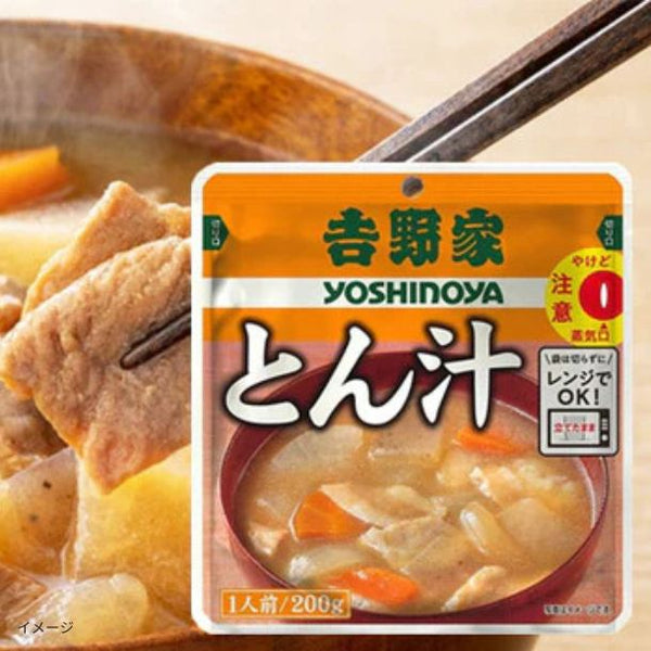 吉野家「常温保存タイプ とん汁」
