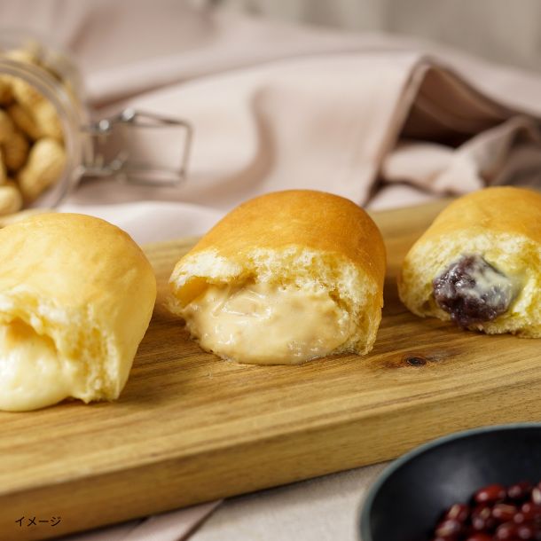 八天堂「くりーむコッペパン3種セット」21個詰合せ