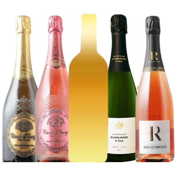 中身がわかるシャンパーニュ福袋」計5本のお得通販｜Kuradashi