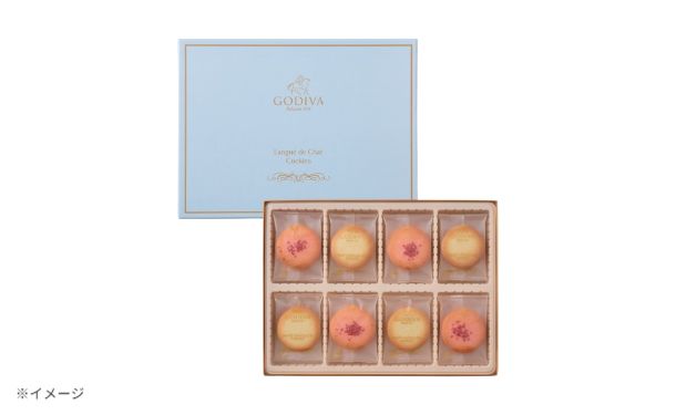 GODIVA「ストロベリーラングドシャクッキーアソートメント30枚」4箱