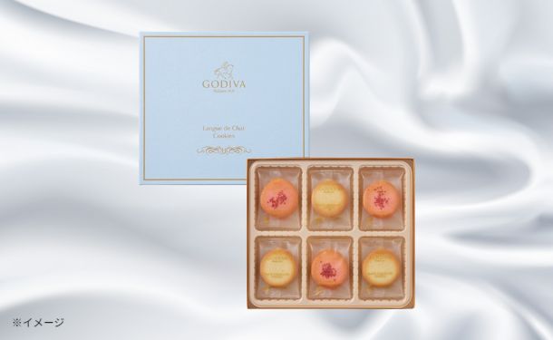 GODIVA「ストロベリーラングドシャクッキーアソートメント18枚」5箱