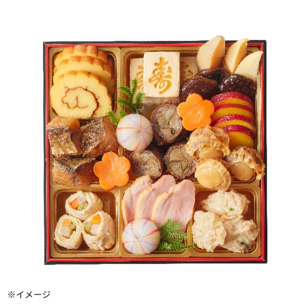 2025おせち「四季の彩 旅篭 和風三段重」3～4人前のお得通販