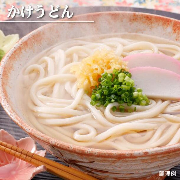本場讃岐うどん「包丁極太切りうどん（つゆ付き）」