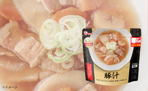 アイリスフーズ「レンジアップ豚汁」180gのお得通販｜Kuradashi