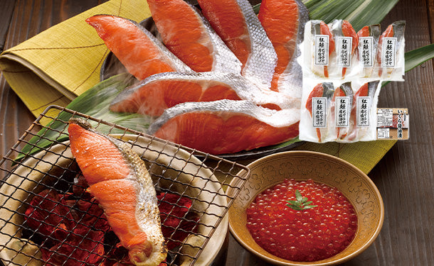 紅鮭のヒマラヤ岩塩漬けといくら醤油漬け」（SD-505）のお得通販