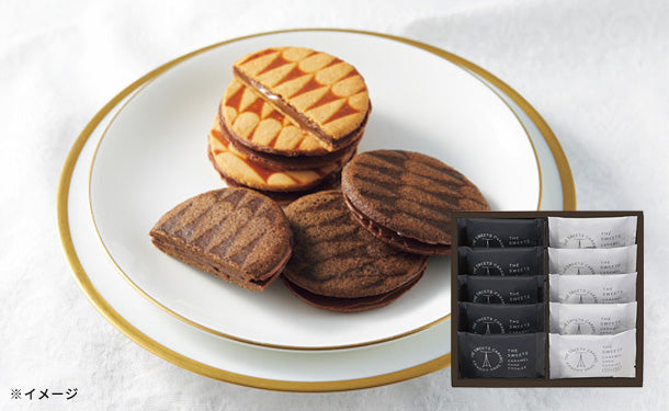 「ザ・スウィーツ キャラメルサンドクッキー オリジナル＆コーヒー（SOCS10）」10個入×7箱