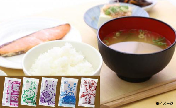 「国産みそ汁 生みそタイプ 5種お任せアソート」