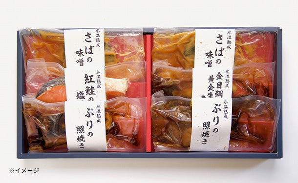 「氷温熟成 焼魚・煮魚セット（彩）」計6パック