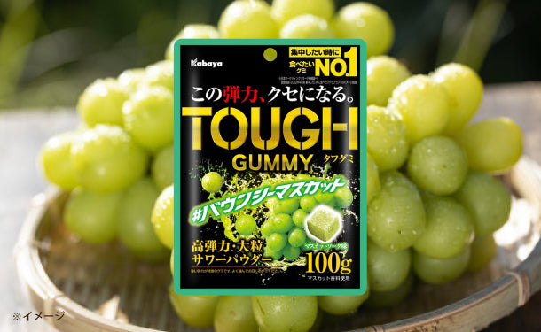 カバヤ「タフグミ バウンシーマスカット」100g×48袋