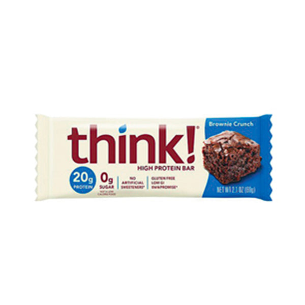 「think！ プロテインバー ブラウニークランチ味」