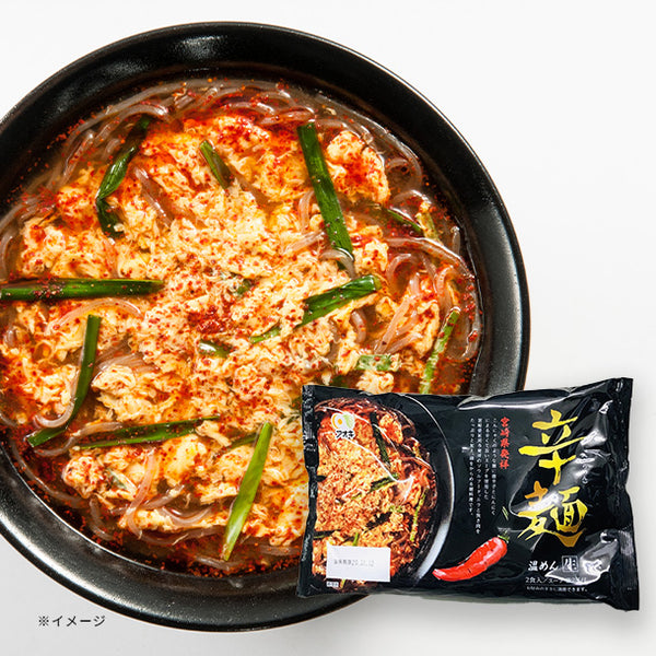 アオキ「辛麺 唐辛子付き」