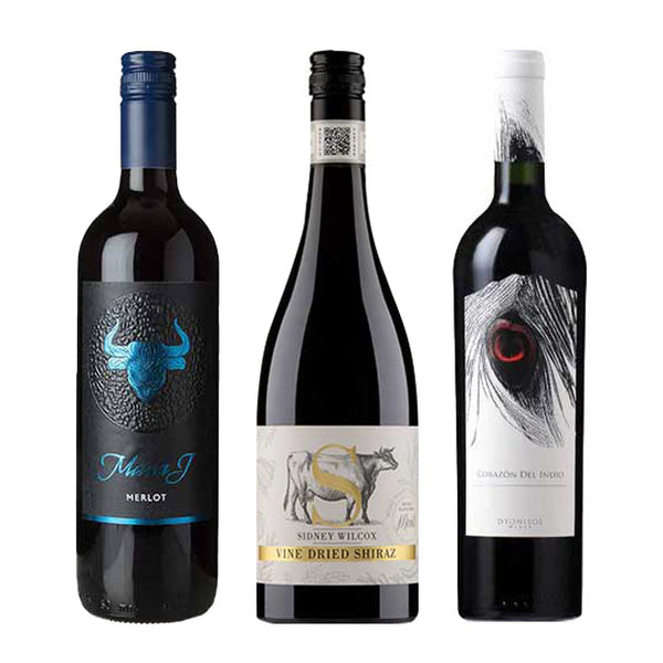 「ソムリエ厳選！牛肉と飲みたい赤ワインセット」