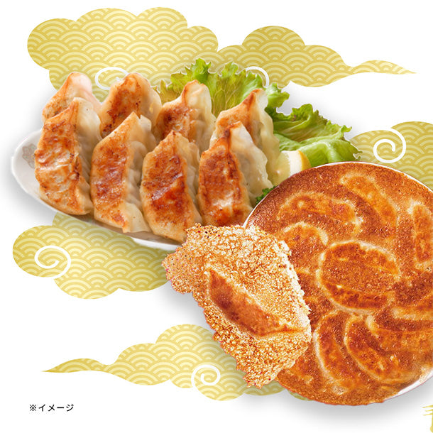 大阪王将「 あなたはどっち派？！ジャンボニラ餃子 or チーズぎょうざ