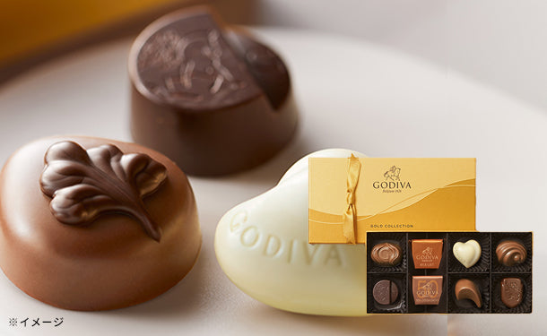 GODIVA「ゴールドコレクション（8粒入）」4箱