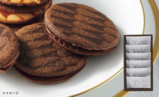 「ザ・スウィーツ キャラメルサンドクッキー コーヒー（SOCS06）」6個入×15箱