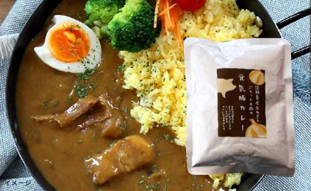 「元気豚 レトルトカレー」200g×10個の通販｜Kuradashiでフードロス・食品ロス削減！