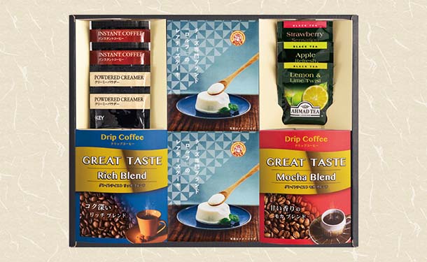 ロルフ レアチーズケーキ・ドリップコーヒー・紅茶ギフト（ROD-D2