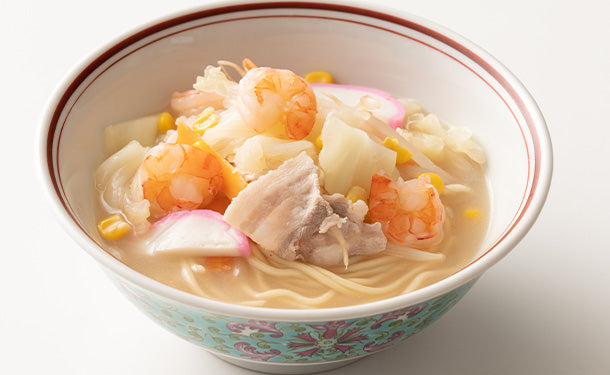 「生チャンポン麺 本場のスープ付き」6食