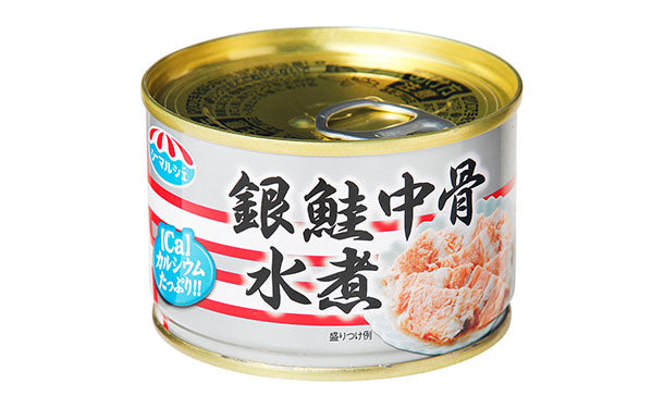 国産 鮭中骨水煮 極洋 24缶 1ケース 賞味期限2026 12 1 - 魚介類(加工食品)