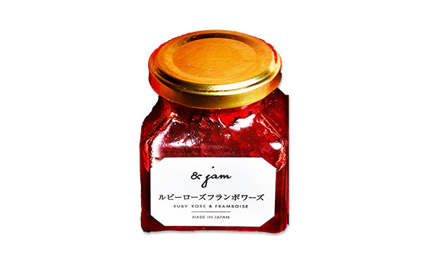 jewel jam fruit「ルビーローズフランボワーズ」100g×8個