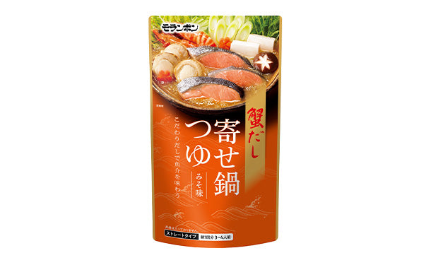 モランボン「蟹だし寄せ鍋つゆ みそ味」750g×20袋