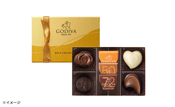 GODIVA「クラシック ゴールド コレクション（7粒入）」7箱の通販