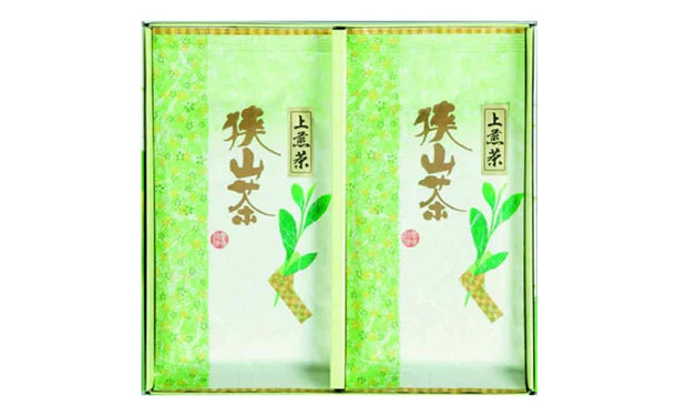 「狭山茶銘茶詰合せ 上煎茶」80g×2袋
