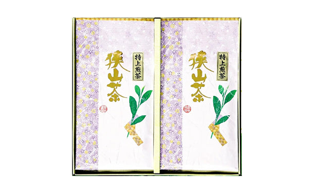 「狭山茶銘茶詰合せ 特上煎茶」80g×2袋