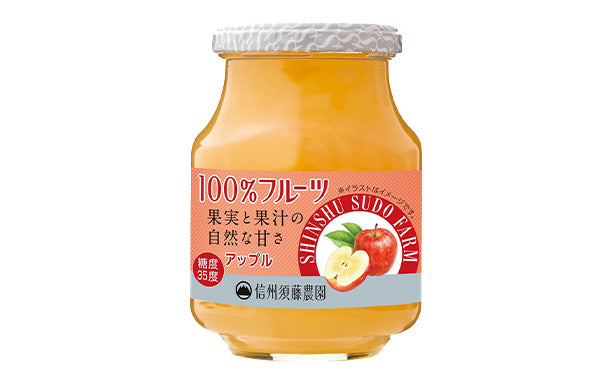 スドージャム「100%フルーツ アップル」415g×10個の通販｜Kuradashiでフードロス・食品ロス削減！