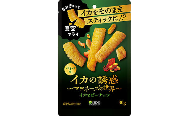 イカの誘惑 イカ＆バタピー マヨネーズ味」のお得通販｜Kuradashi