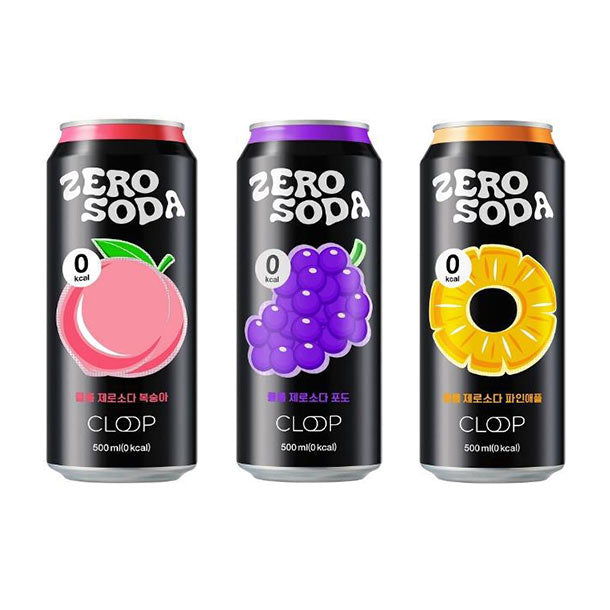 ZEROSODA（500ml）3種アソート」24本入のお得通販｜Kuradashi(クラダシ