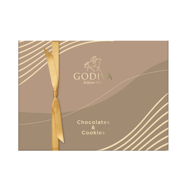GODIVA「チョコレート＆クッキー アソートメント（チョコレート13粒入／クッキー8枚入）」