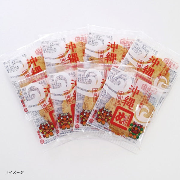 「沖縄めんべい 島唐辛子マヨネーズ風味（2枚×8袋）」