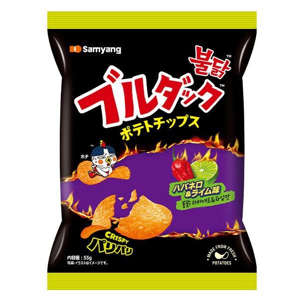 ブルダック「ポテトチップスハバネロライム味」のお得通販｜Kuradashi