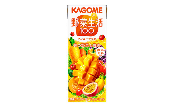 KAGOME「野菜生活100 マンゴーサラダ」のお得通販｜Kuradashi(クラダシ