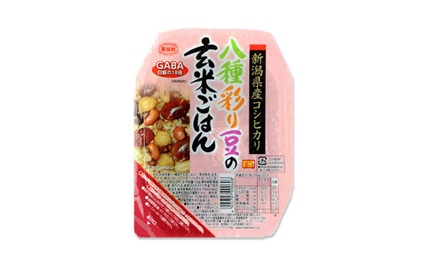 むらせライス「八種彩り豆の玄米ごはん」150g×12個の通販｜Kuradashiでフードロス・食品ロス削減！