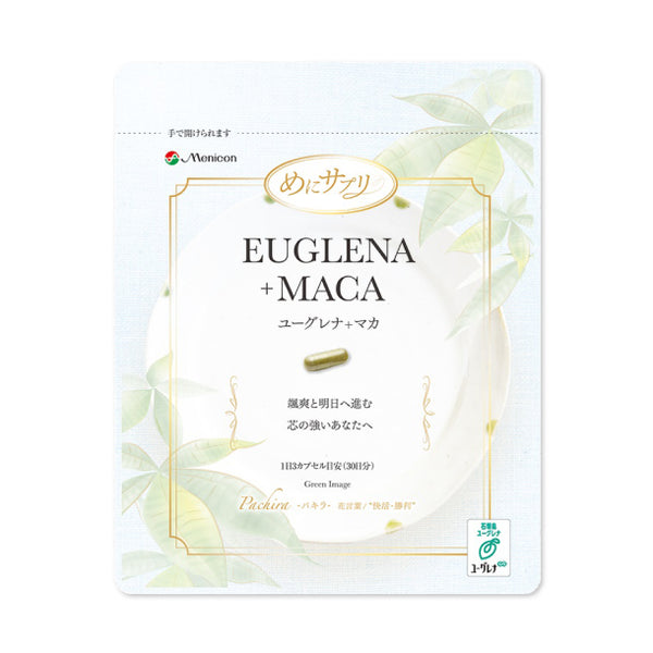 メニコン「めにサプリ ユーグレナ＋マカ」