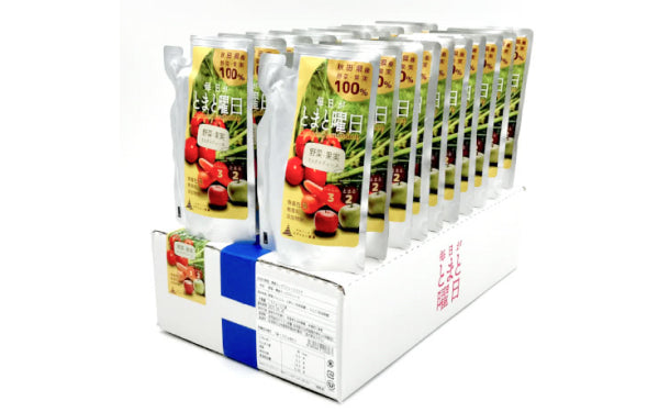 毎日がとまと曜日「秋田の野菜果実ミックスジュース」150gのお得通販