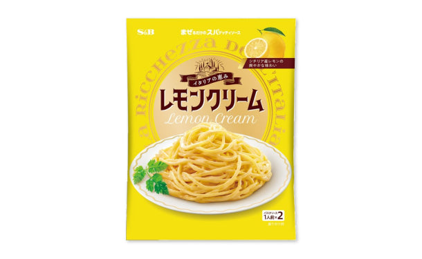 エスビー食品「まぜるだけのスパゲッティソース イタリアの恵み レモンクリーム（2人前）」30袋