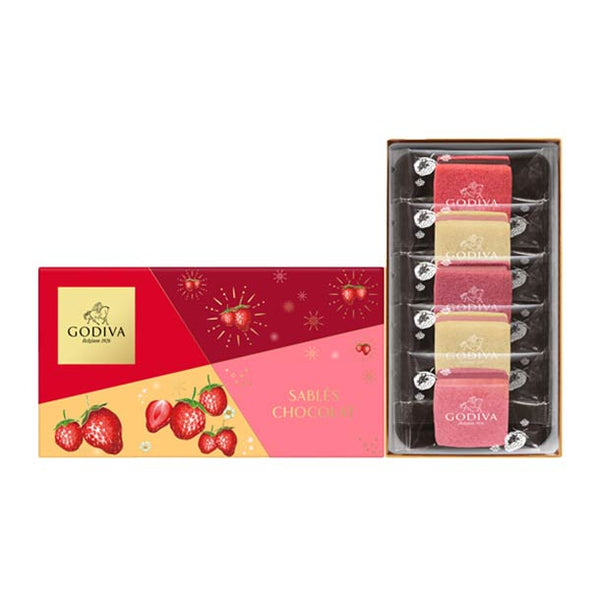 GODIVA「サブレショコラ ストロベリーアソートメント（5個入）」