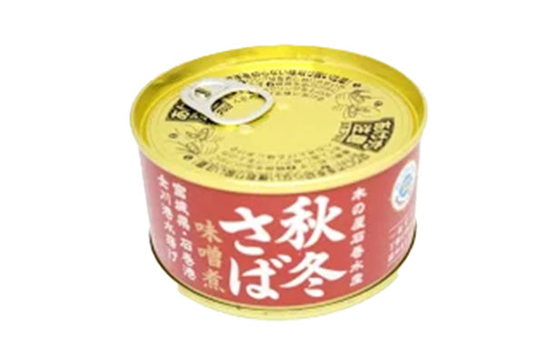 木の屋石巻水産「秋冬さば味噌煮 缶詰」6缶