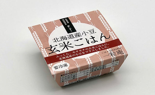一粒庵「北海道産小豆玄米ごはん」125g×12個