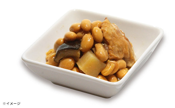 日本のおそうざい「国産鶏肉と大豆の旨煮」4パック