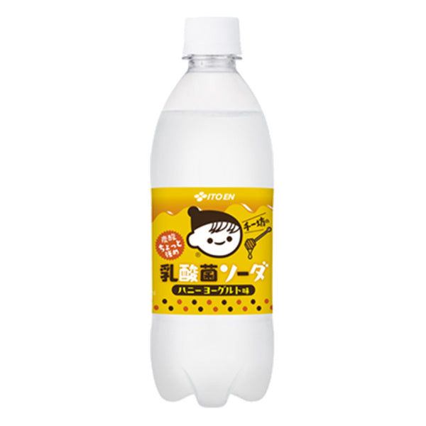 伊藤園「チー坊の乳酸菌ソーダ 炭酸ちょっと強め ハニーヨーグルト味」