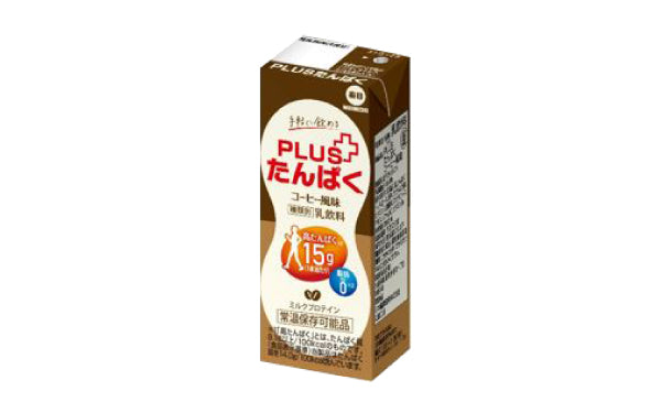 「PLUSたんぱくコーヒー」200ml×24本