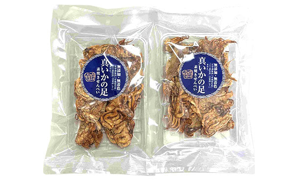 国産「割れあり 真いか素焼きせんべい（添加物不使用）」20g×2袋