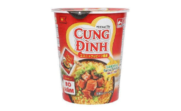 Cung Dinh「クンディンヌードル ビーフ風味」48個