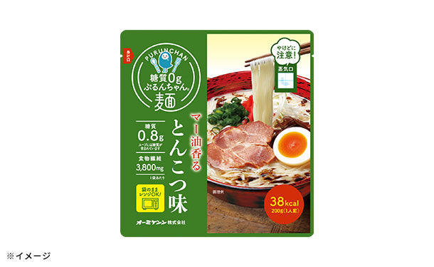 「糖質0gぷるんちゃん麺 とんこつ味」200g×24袋